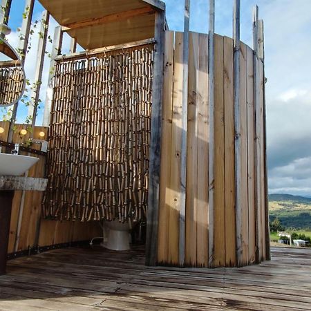 Andes Glamping Hotel Guatavita Eksteriør billede