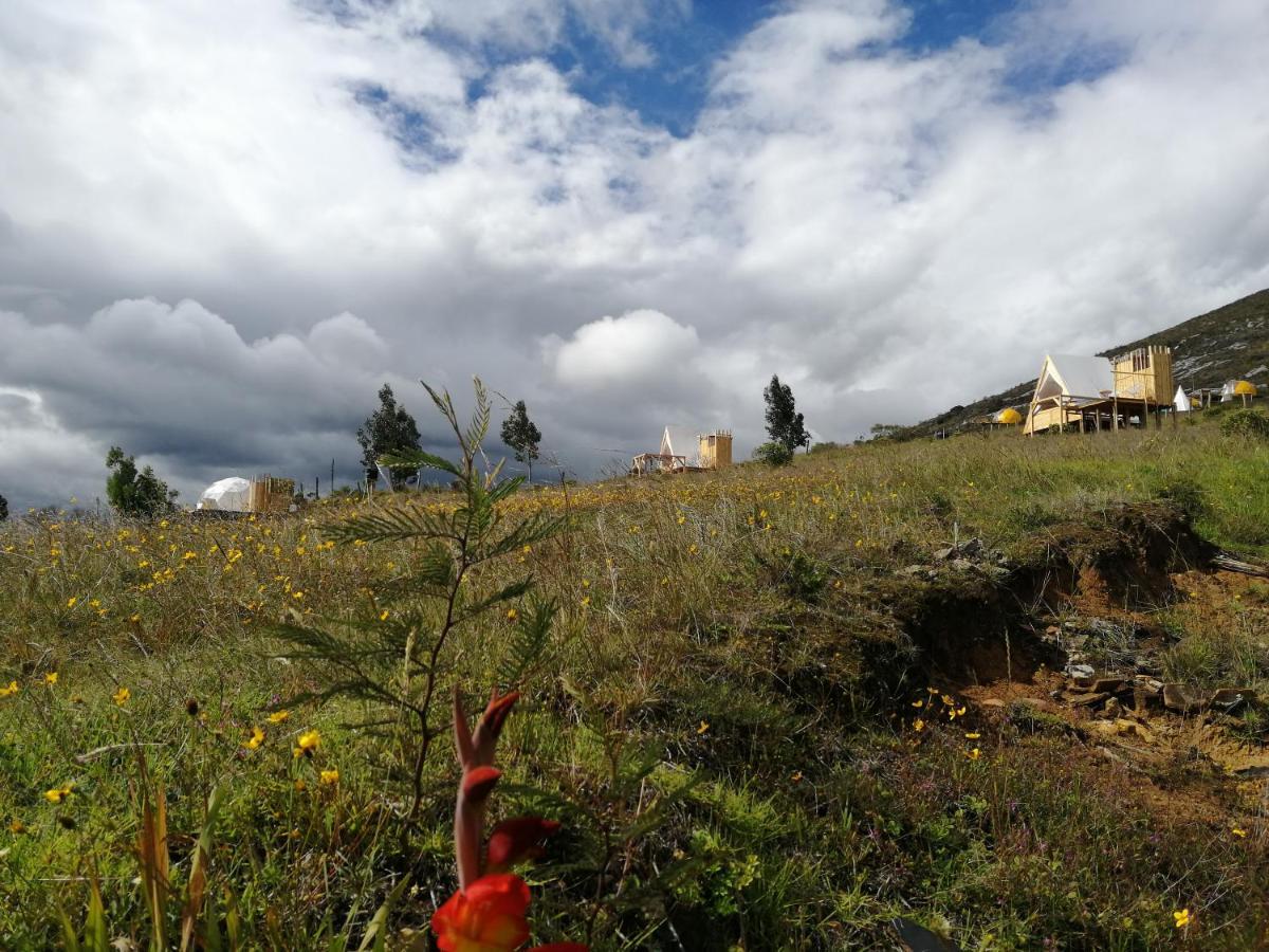 Andes Glamping Hotel Guatavita Eksteriør billede