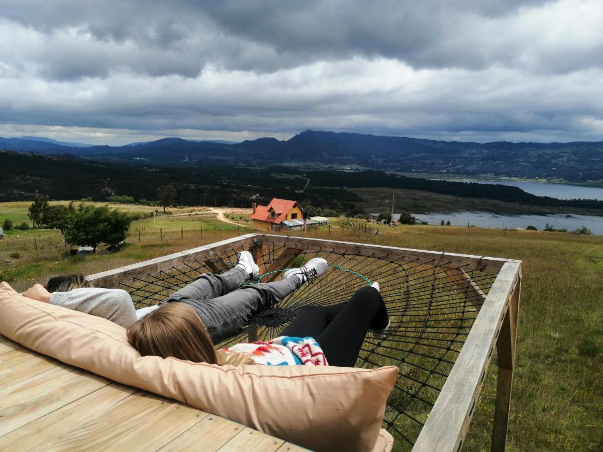 Andes Glamping Hotel Guatavita Eksteriør billede