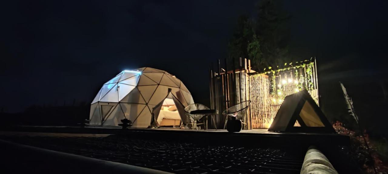 Andes Glamping Hotel Guatavita Eksteriør billede