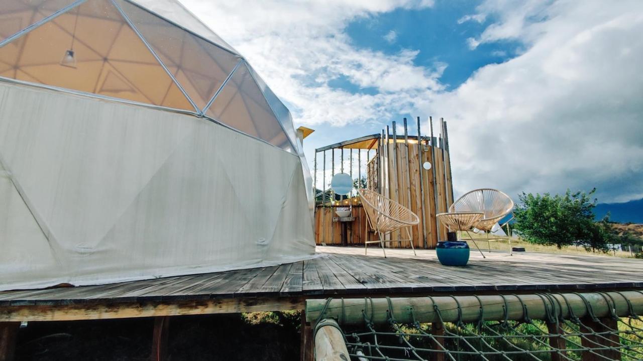 Andes Glamping Hotel Guatavita Eksteriør billede